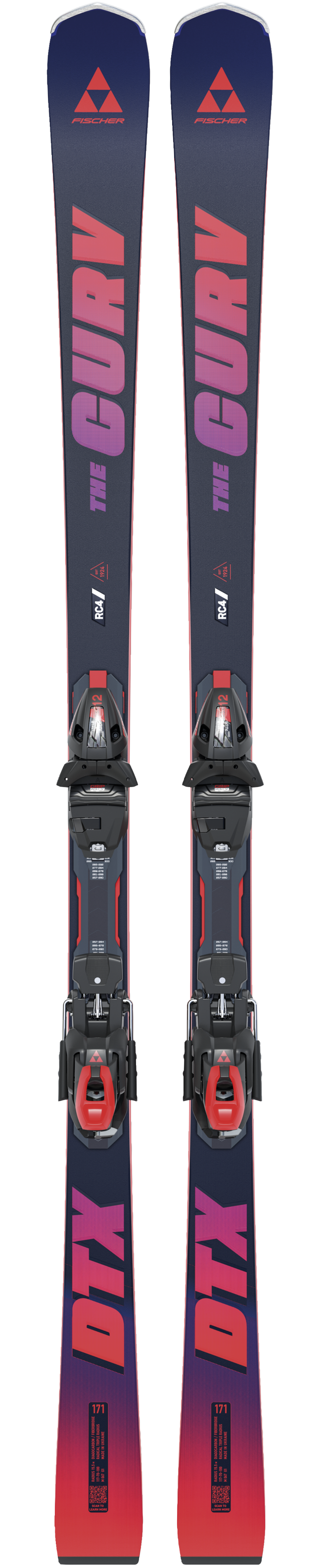 NARTY FISCHER THE CURV DTX MT + WIĄZANIA RSX12 GW 164CM 2026