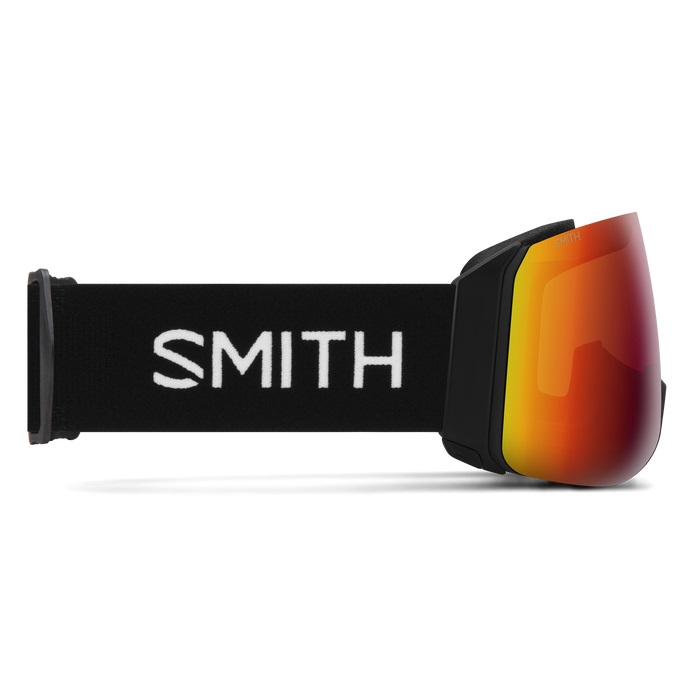 GOGLE SMITH 4D MAG XL BLACK CHROMAPOP SUN RED MIRROR + DODATKOWA SZYBA CHROMAPOP STORM YELLOW FLASH 2027