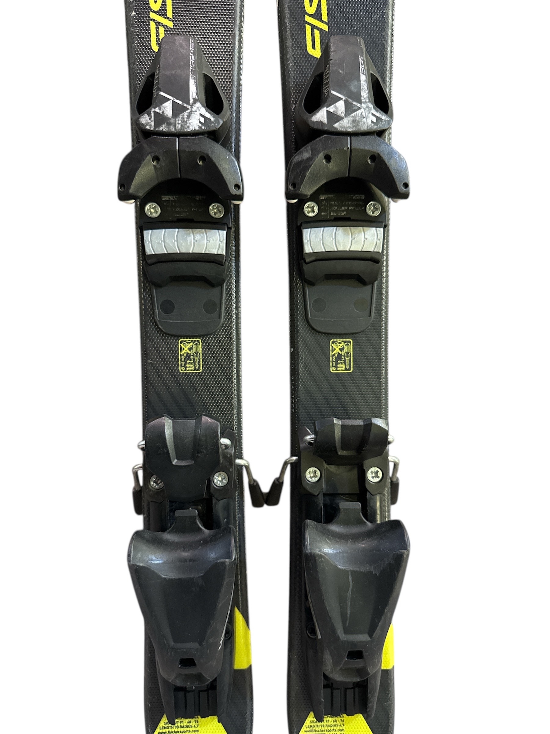 NARTY FISCHER RACE JR 70CM + WIĄZANIA FISCHER UŻYWANE