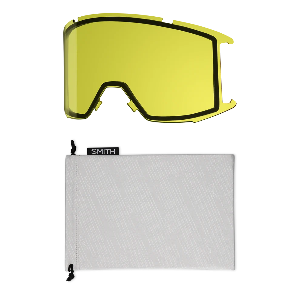 GOGLE SMITH SQUAD 2 BLACK CHROMAPOP EVERYDAY RED MIRROR + DODATKOWA SZYBA YELLOW 2027