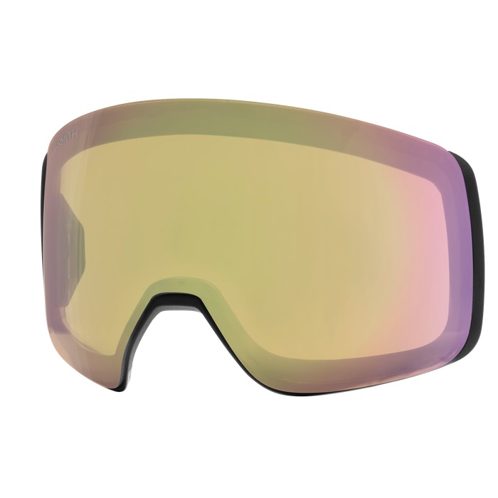 GOGLE SMITH 4D MAG BLACK CHROMAPOP SUN RED MIRROR + DODATKOWA SZYBA CHROMAPOP STORM YELLOW FLASH 2025