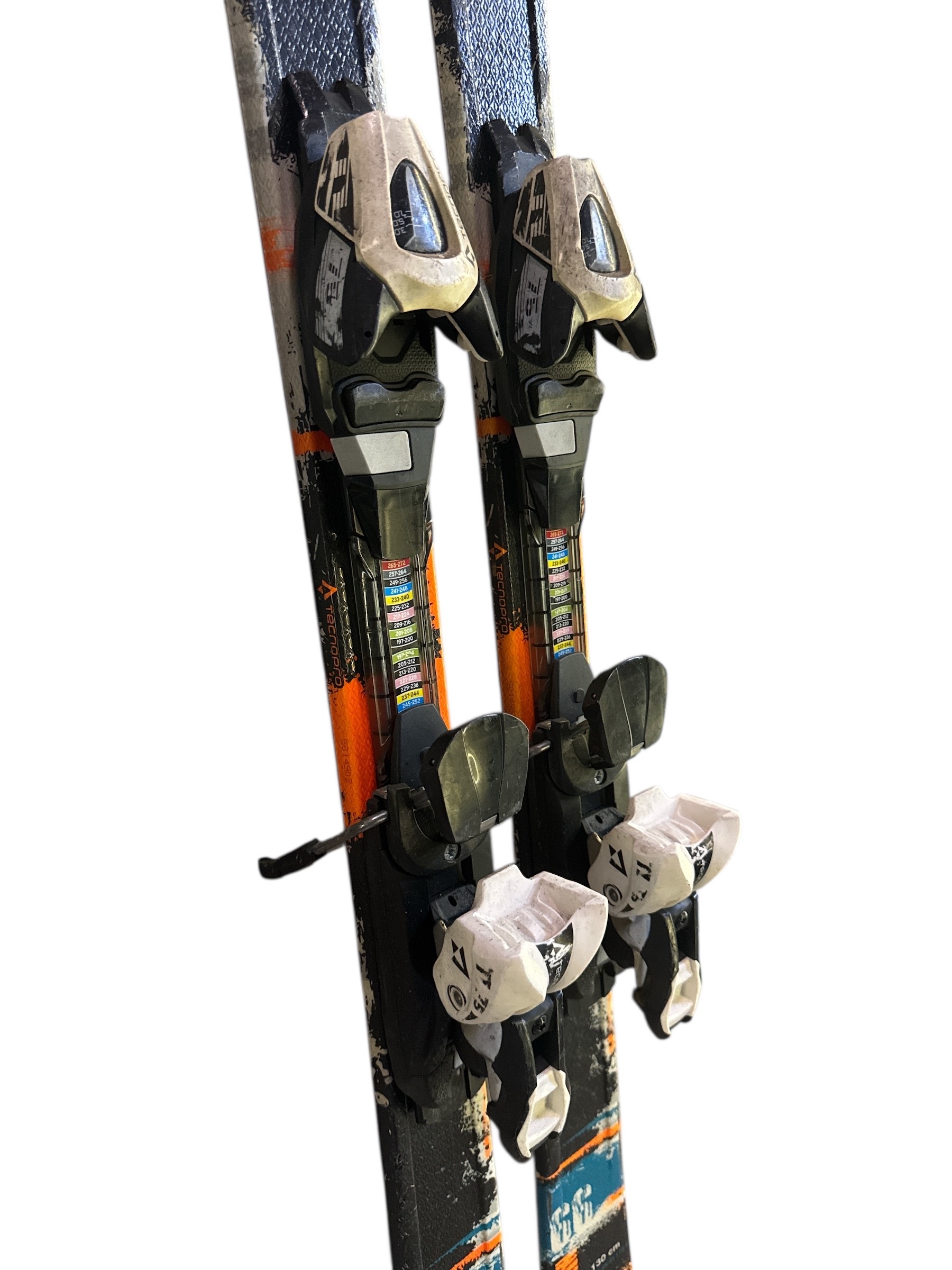 NARTY TECNO PRO PULSE TEAM 66 130CM + WIĄZANIA TECNO PRO 7,5 UŻYWANE