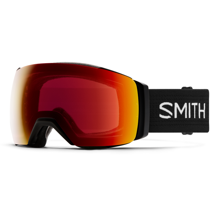 GOGLE SMITH I/O MAG XL BLACK CHROMAPOP SUN RED MIRROR ​+ DODATKOWA SZYBA CHROMAPOP STORM YELLOW FLASH 2027