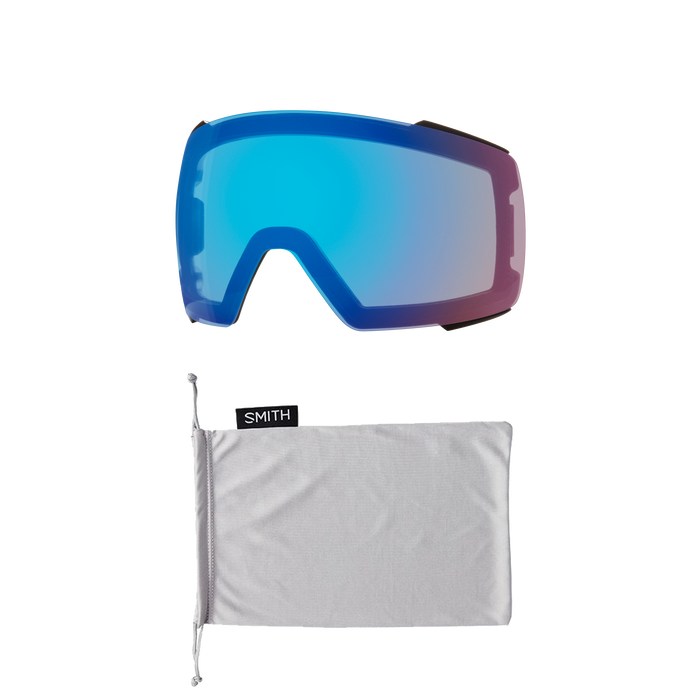 GOGLE SMITH I/O MAG WHITE VAPOR CHROMAPOP EVERYDAY ROSE GOLD MIRROR ​+ DODATKOWA SZYBA CHROMAPOP STORM ROSE FLASH