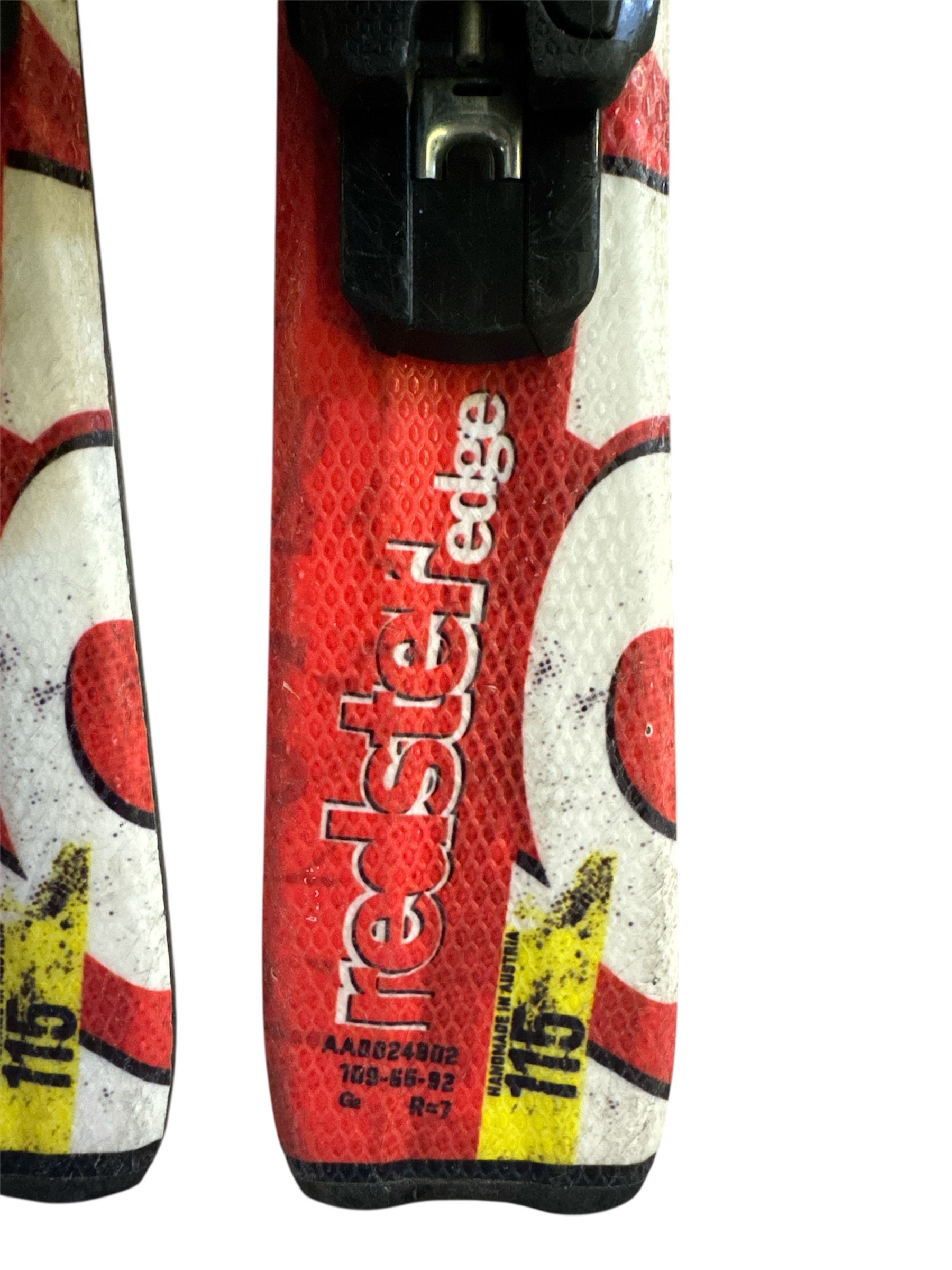 NARTY ATOMIC REDSTER EDGE 115CM + WIĄZANIA ATOMIC UŻYWANE