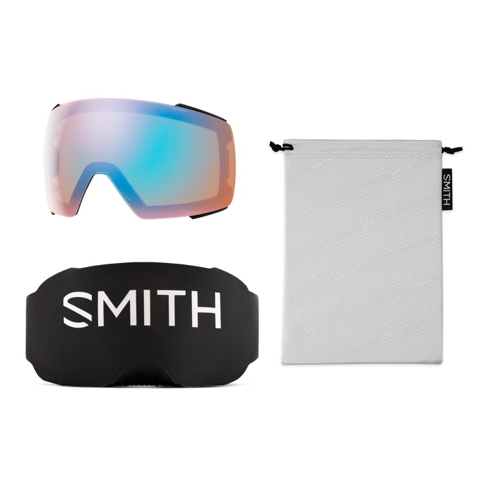 GOGLE SMITH I/O MAG BLACK CHROMAPOP PRO PHOTOCHROMIC BLUE MIRROR + DODATKOWA SZYBA CHROMAPOP STORM BLUE SENSOR 2027