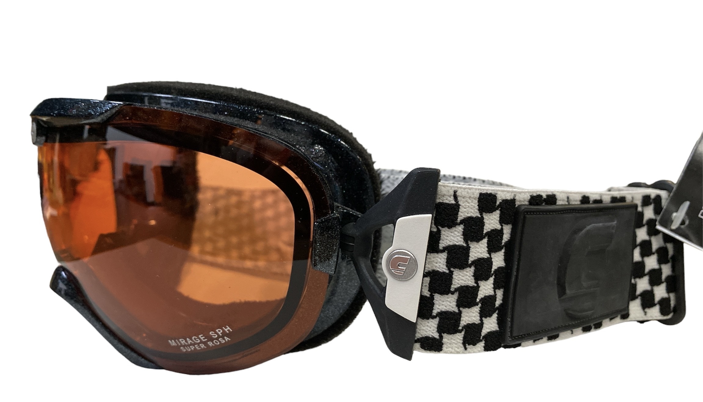 GOGLE CARRERA MIRAGE SPH BLACK SHINY CUBE SUPER ROSA 