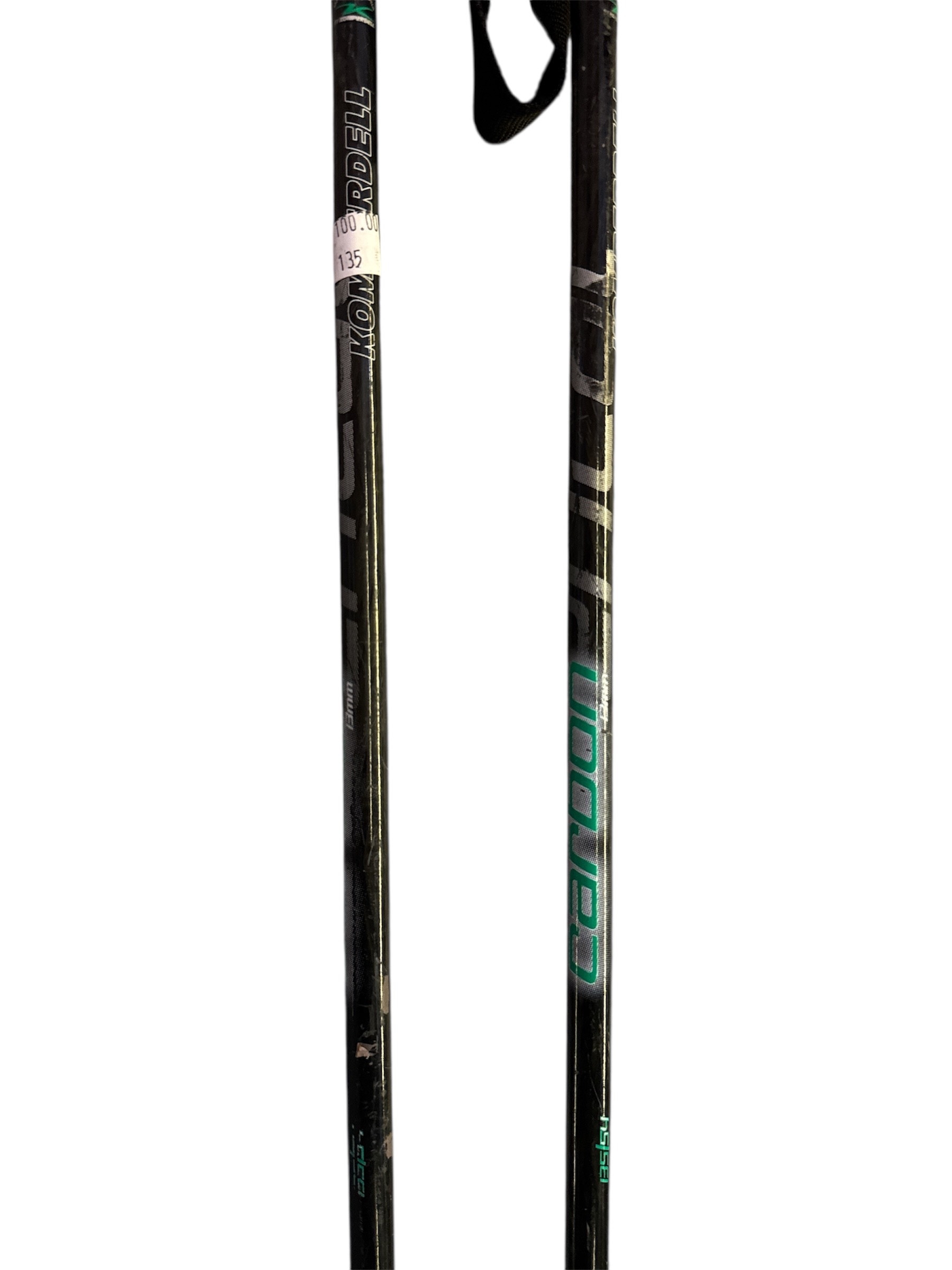 KIJE NARCIARSKIE KOMPEDRELL CARBON 135CM UŻYWANE