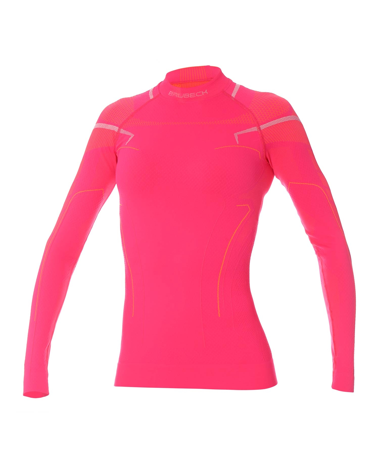 BLUZA TERMOAKTYWNA DAMSKA BRUBECK THERMO LS1310W FUKSJA