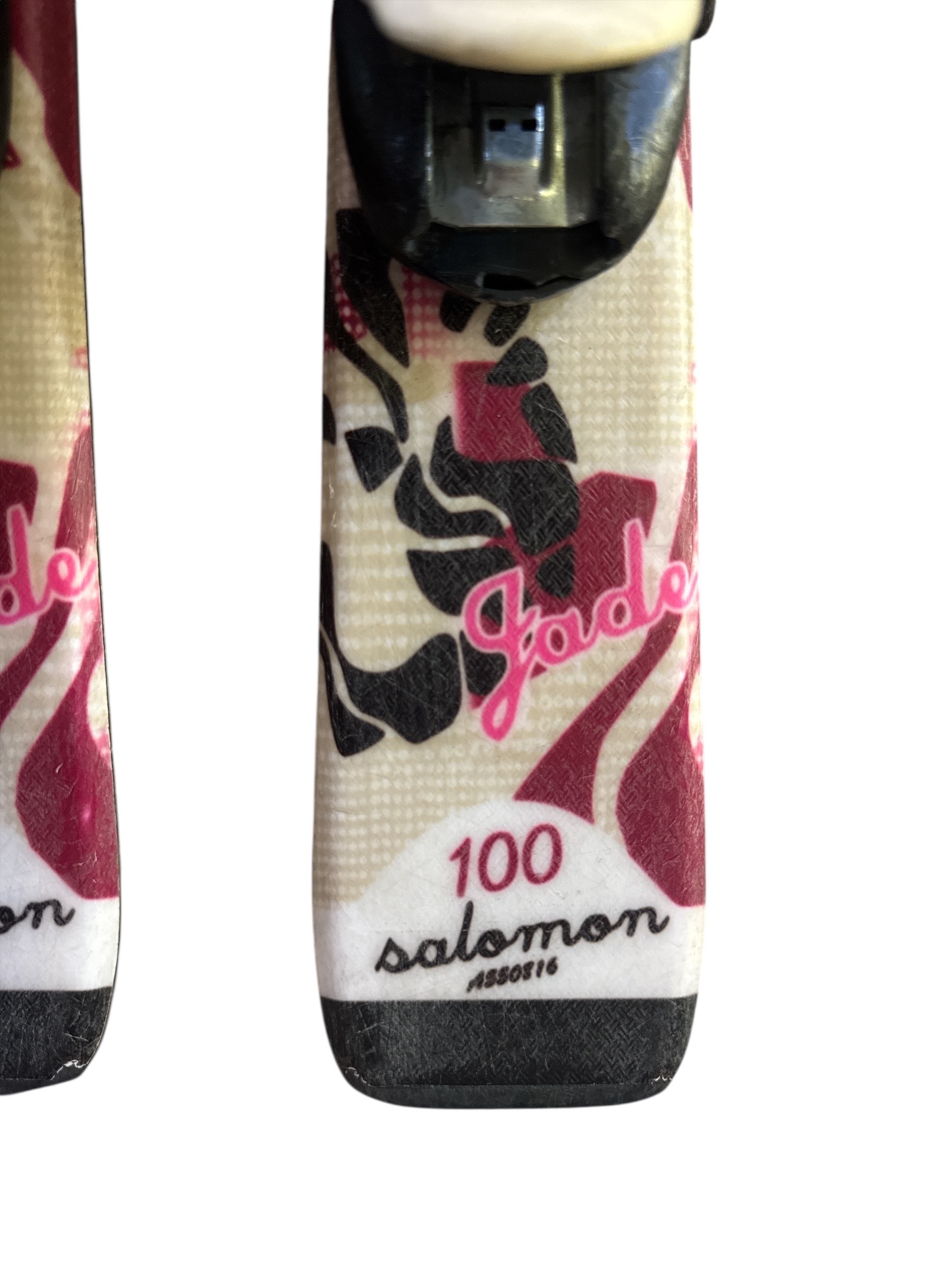 NARTY SALOMON JADE 100CM + WIĄZANIA SALOMON TZ5 UŻYWANE