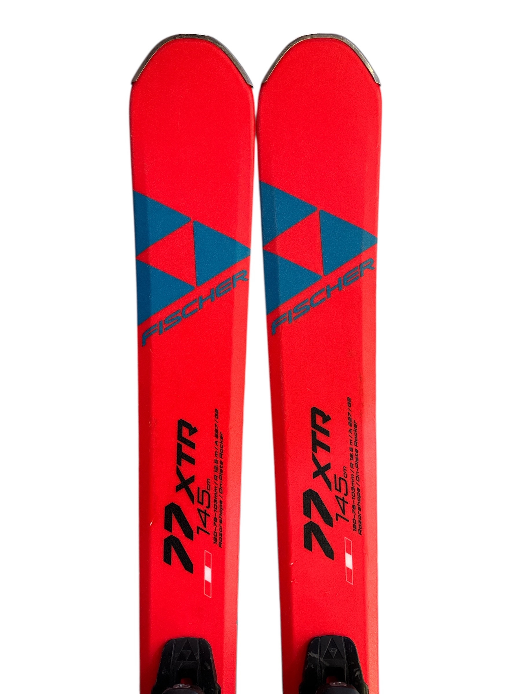 NARTY FISCHER RC ONE 77 XTR 145CM + WIĄZANIA FISCHER RS10 UŻYWANE