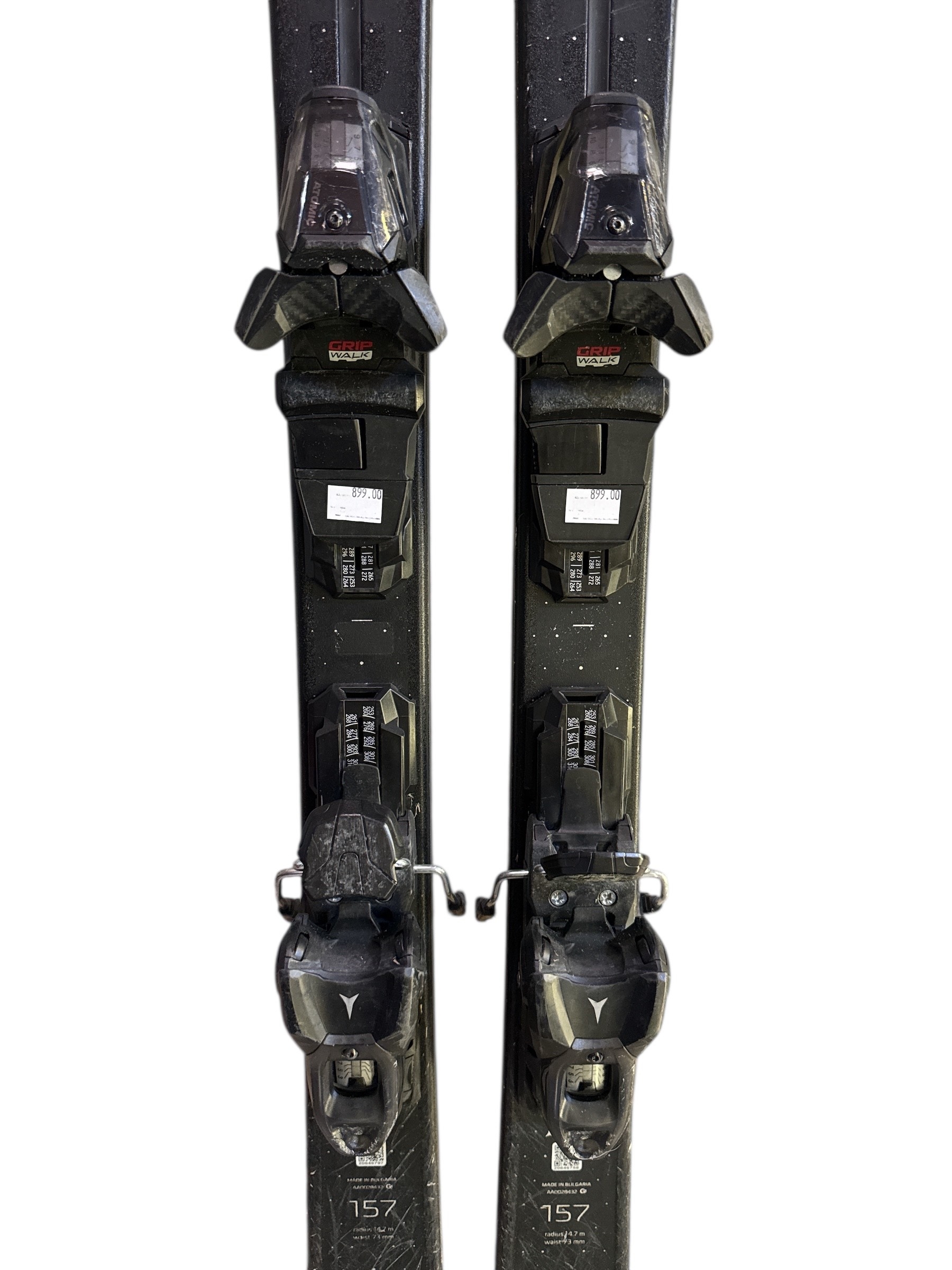 NARTY ATOMIC CLOUD 9 157CM + WIĄZANIA ATOMIC M10 UŻYWANE