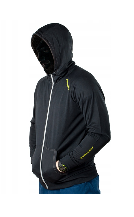 BLUZA FISCHER SHOP KIT BLACK Z KAPTUREM