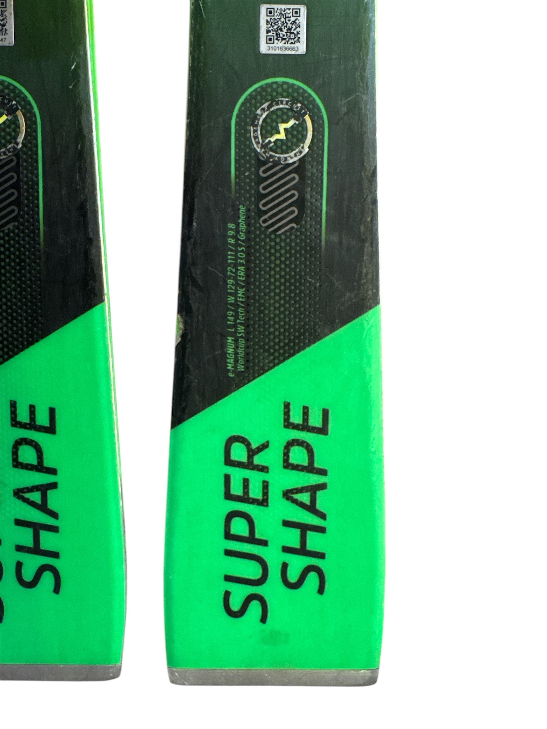 NARTY HEAD SUPER SHAPE E-MAGNUM 149CM + WIĄZANIA HEAD PRO12 GW UŻYWANE