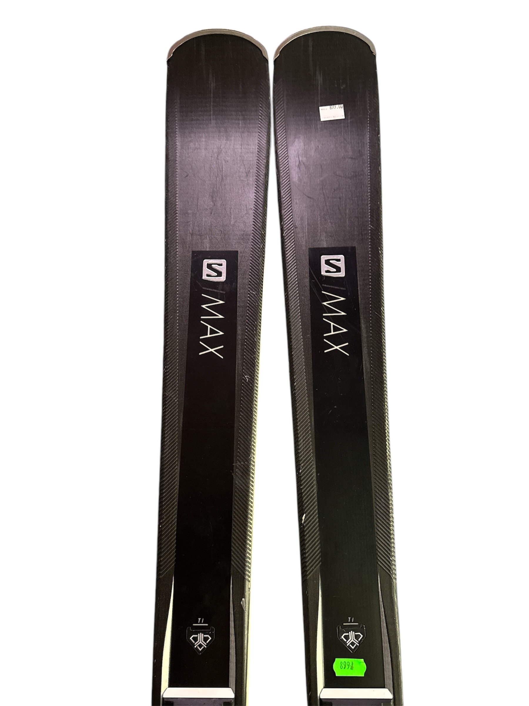NARTY SALOMON S MAX W 8 160CM + WIĄZANIA SALOMON Z10GW UŻYWANE