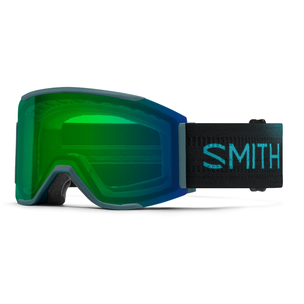 GOGLE SMITH SQUAD MAG CENOTE CHROMAPOP EVERYDAY GREEN MIRROR + DODATKOWA SZYBA CHROMAPOP STORM BLUE SENSOR MIRROR 2027