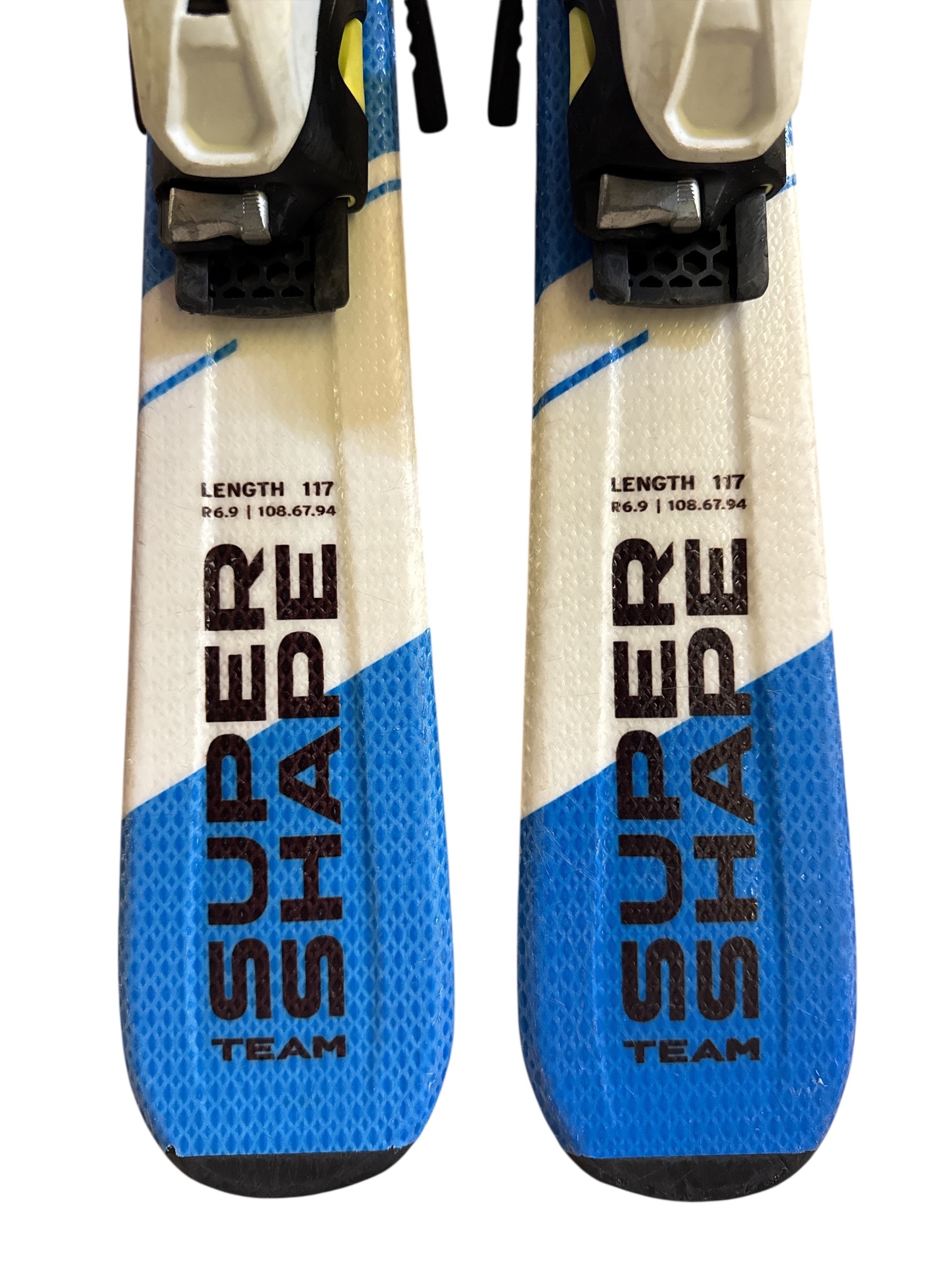 NARTY HEAD SUPERSHAPE TEAM 117CM + WIĄZANIA SLR 7.5 AC UŻYWANE