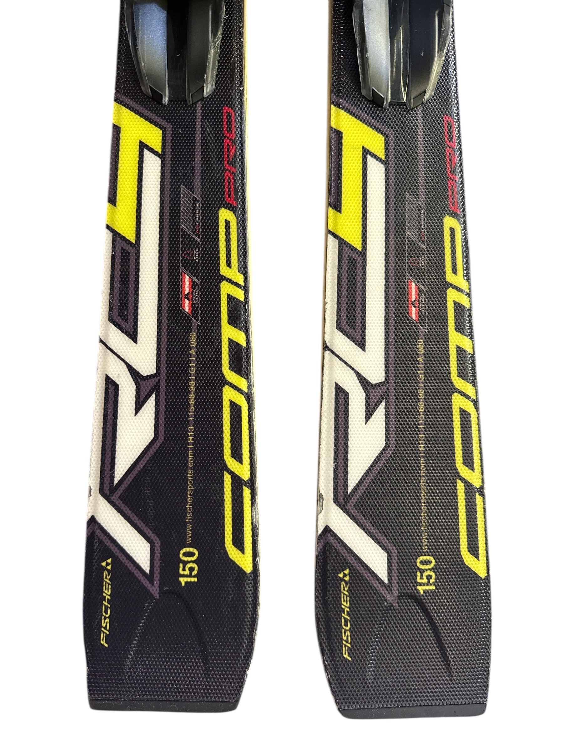 NARTY FISCHER RC4 COMPETITION PRO 150CM + WIĄZANIA FISCHER FS10 UŻYWANE