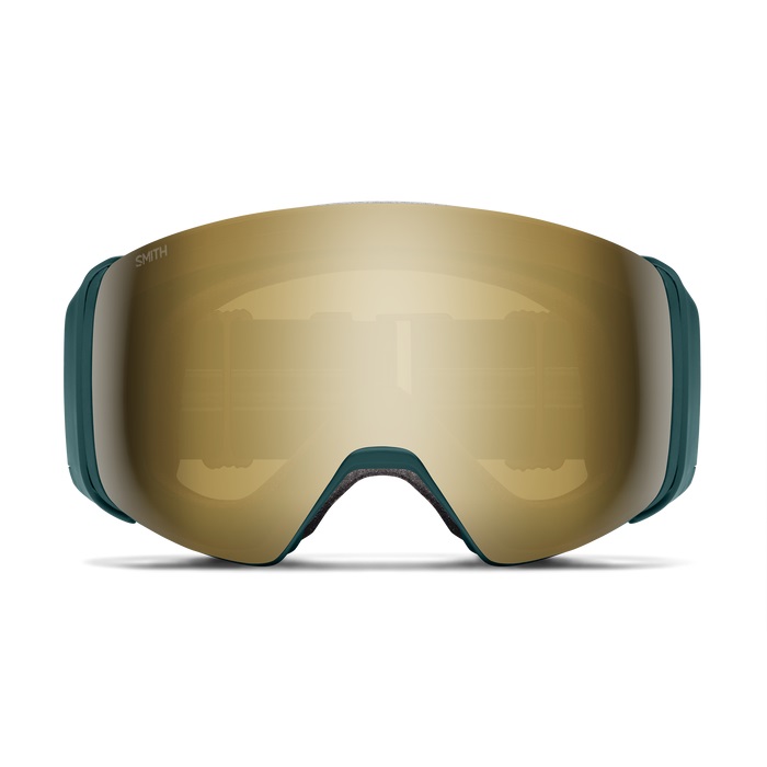 GOGLE SMITH 4D MAG MALACHITE CHROMAPOP SUN BLACK GOLD MIRROR + DODATKOWA SZYBA CHROMAPOP STORM BLUE SENSOR MIRROR 2025