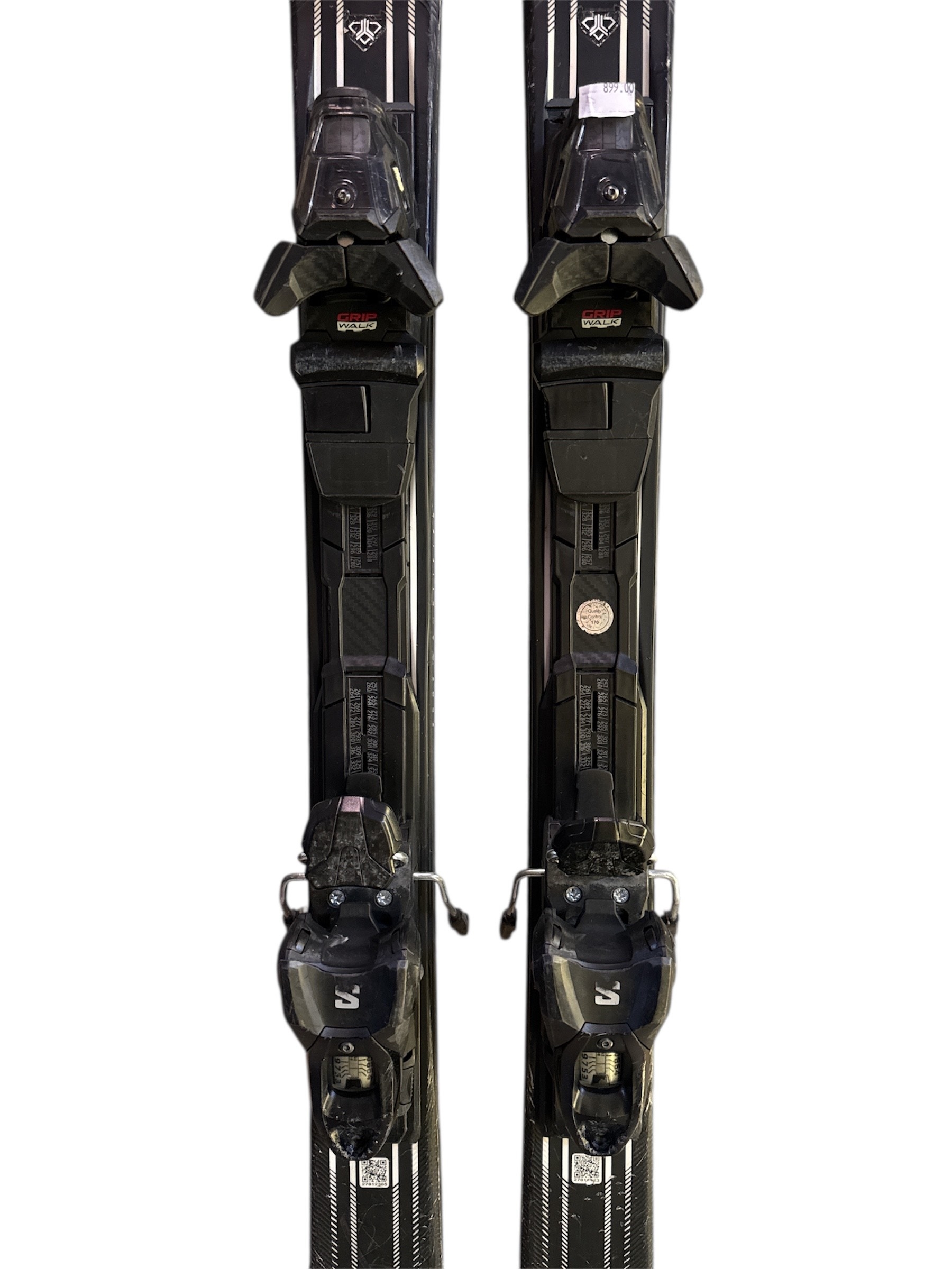 NARTY SALOMON S/MAX X7TI 160CM + WIĄZANIA SALOMON M10 UŻYWANE