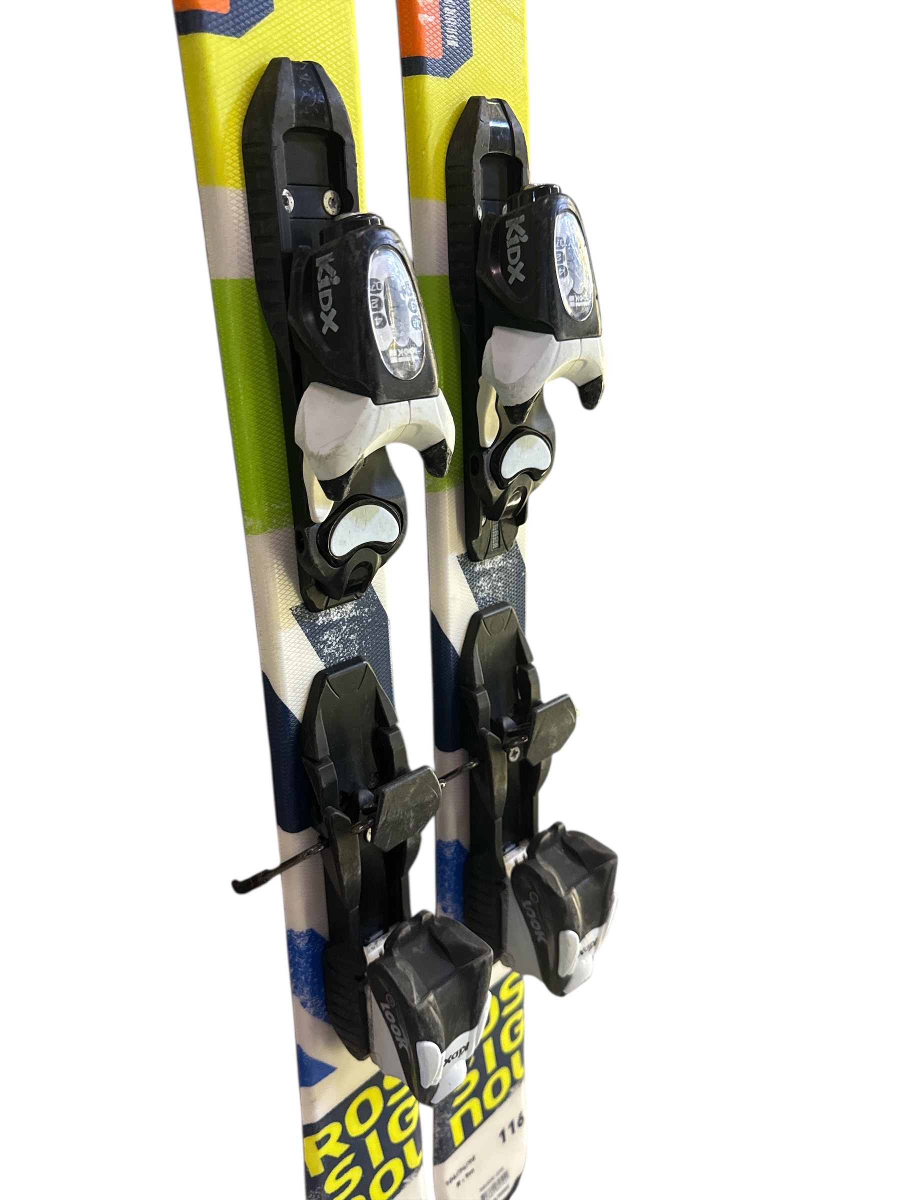 NARTY ROSSIGNOL TERRAIN 116CM + WIĄZANIA LOOK KIDX UŻYWANE