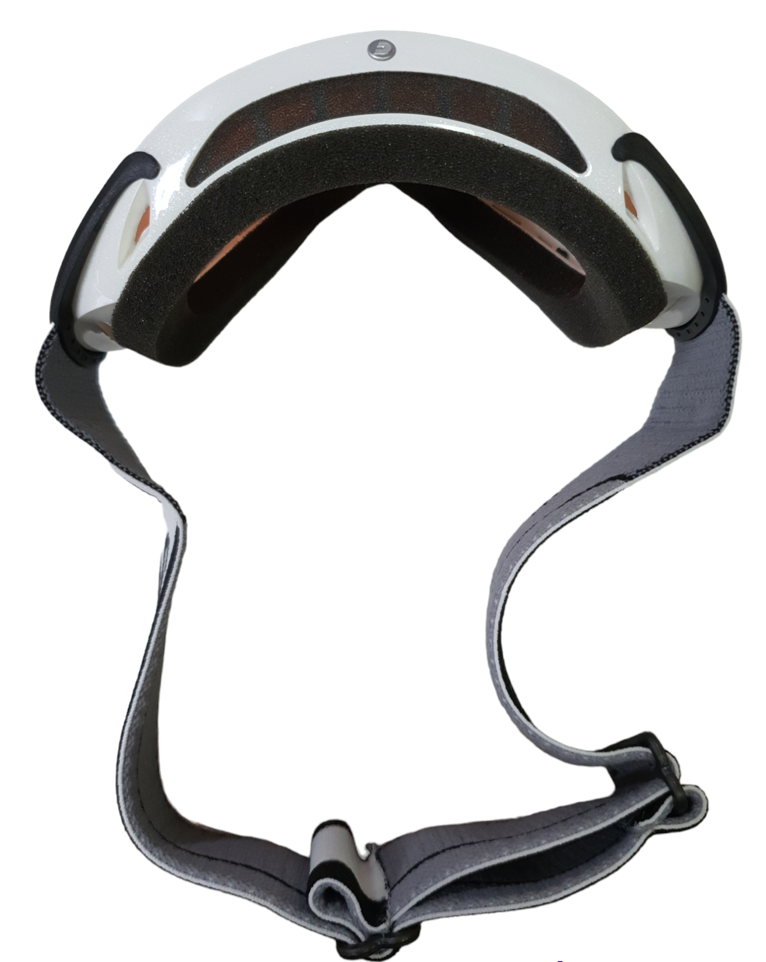 GOGLE CARRERA CHIODO WHITE SHINY LOGO SUPER ROSA