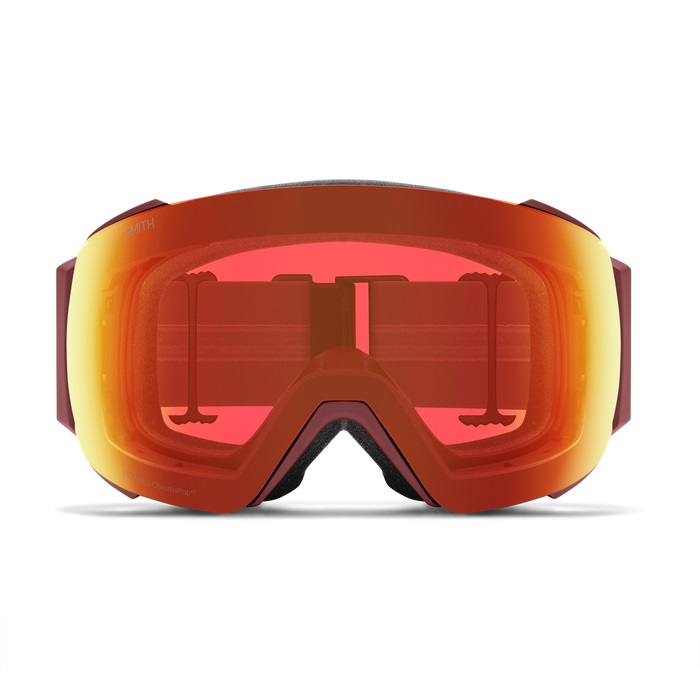 GOGLE SMITH I/O MAG IRONWOOD CHROMAPOP EVERYDAY RED MIRROR ​+ DODATKOWA SZYBA CHROMAPOP STORM YELLOW FLASH 2025