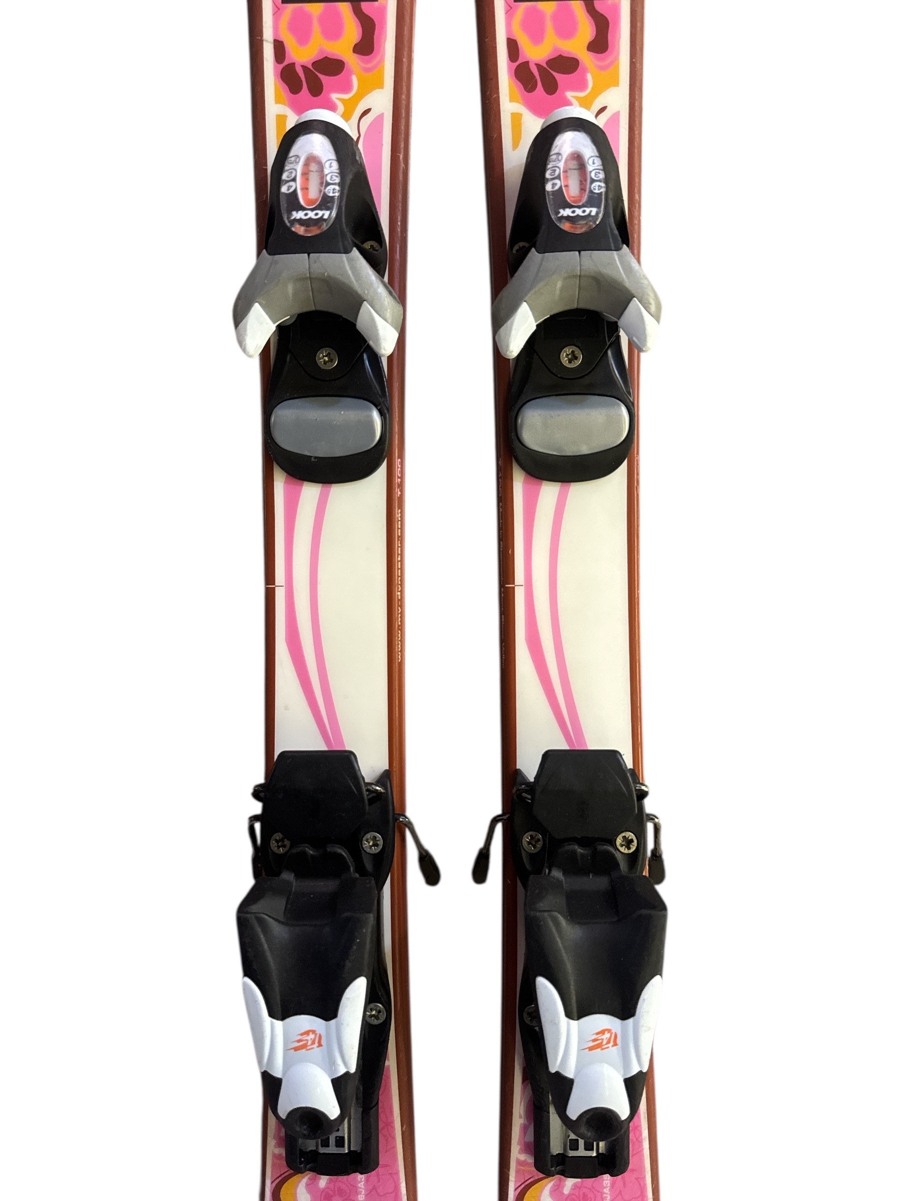 NARTY DYNASTAR STARLETT 100CM + WIĄZANIA LOOK TEAM 4 UŻYWANE