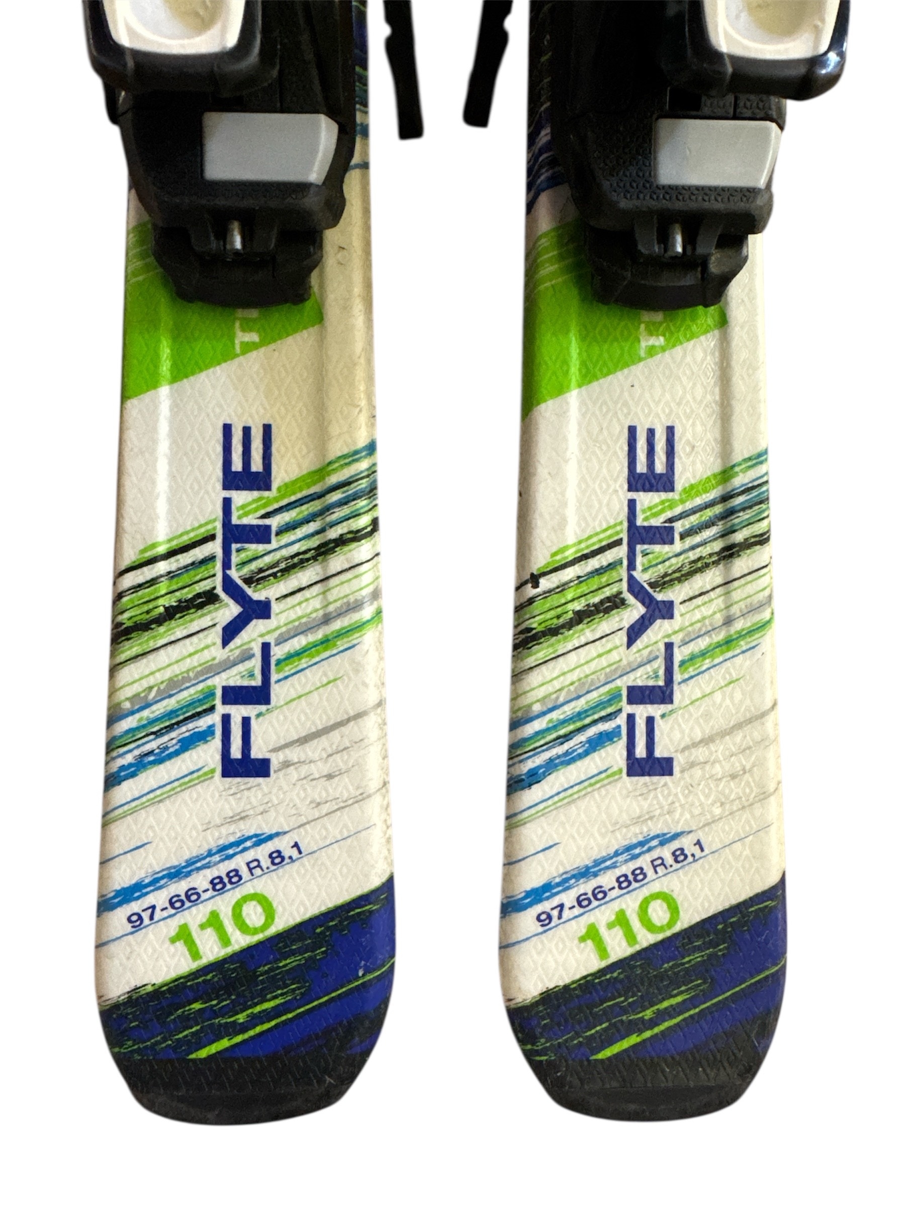 NARTY TECNO PRO FLYTE TEAM 66 110CM + WIĄZANIA TECNO PRO 4,5 UŻYWANE