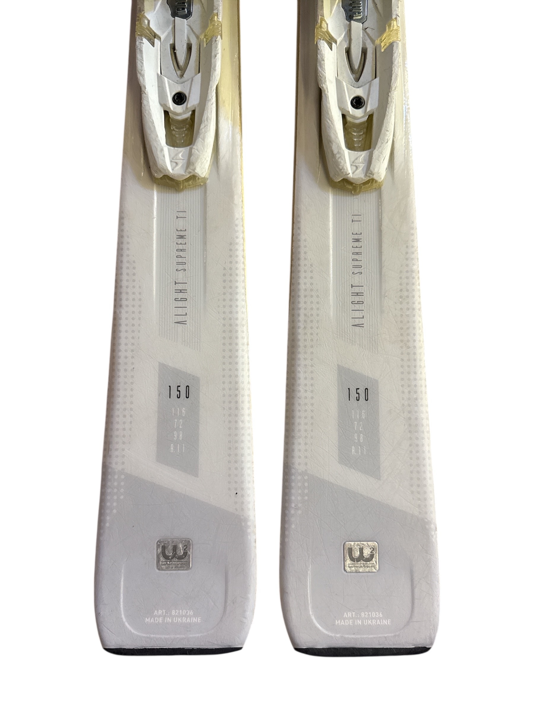 NARTY BLIZZARD ALIGHT SUPREME TI 150CM + WIĄZANIA MARKER 12 TPX UŻYWANE