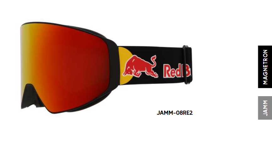GOGLE RED BULL SPECT OTG SKI GOGGLES JAMM-08RE2 I BOOST