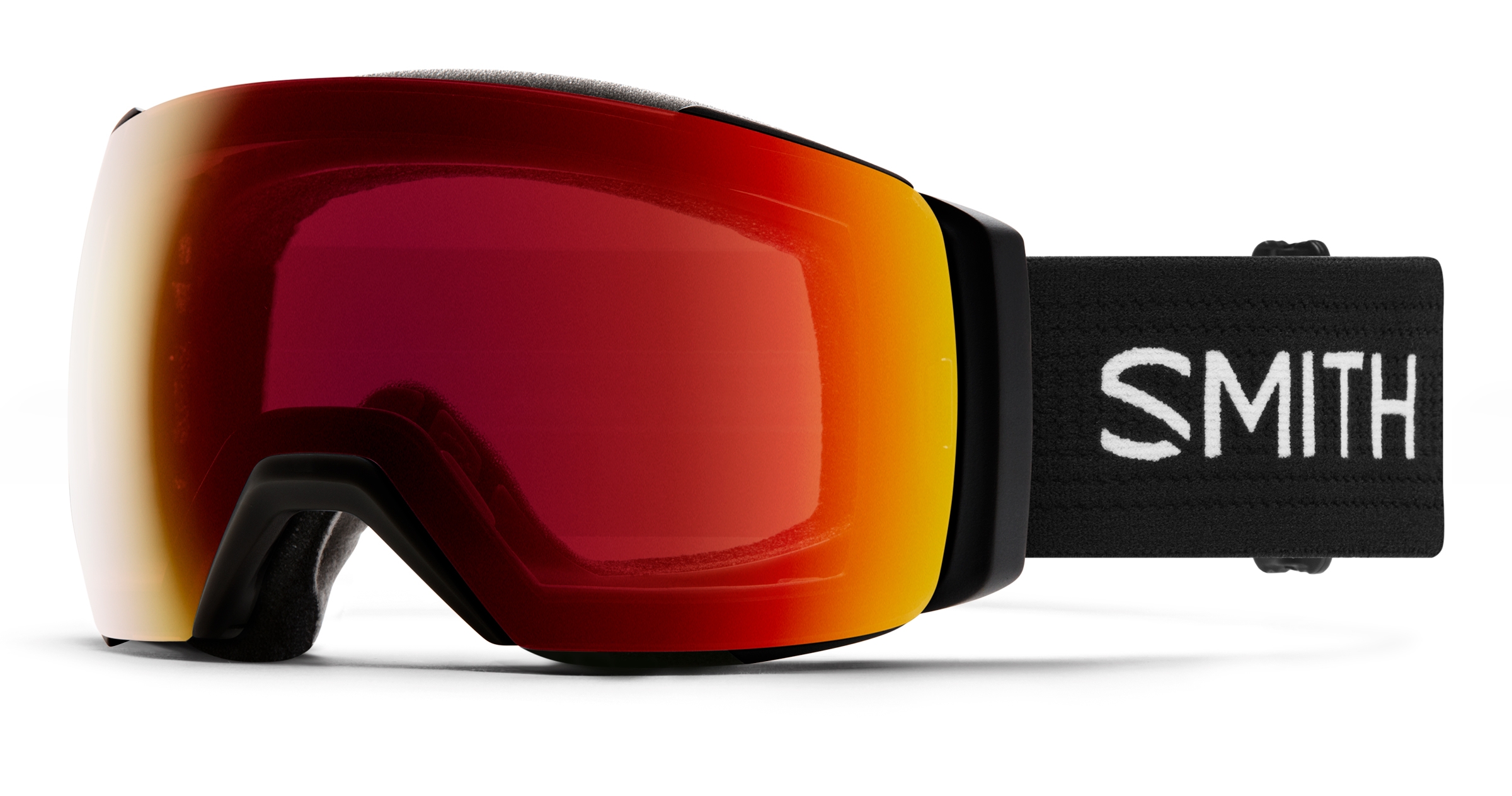 GOGLE SMITH I/O MAG XL BLACK CHROMAPOP SUN RED MIRROR ​+ DODATKOWA SZYBA CHROMAPOP STORM YELLOW FLASH 2025