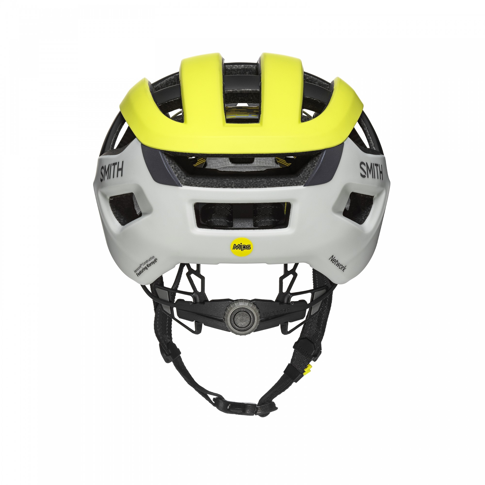 KASK SMITH NETWORK MIPS MATTE NEON YELLOW VIZ