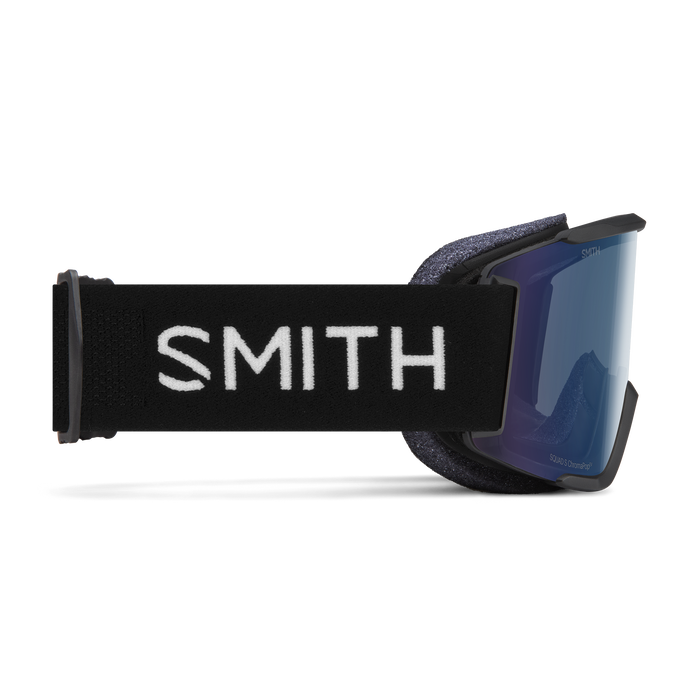 GOGLE SMITH SQUAD S BLACK CHROMAPOP EVERYDAY BLUE MIRROR + DODATKOWA SOCZEWKA YELLOW 2025