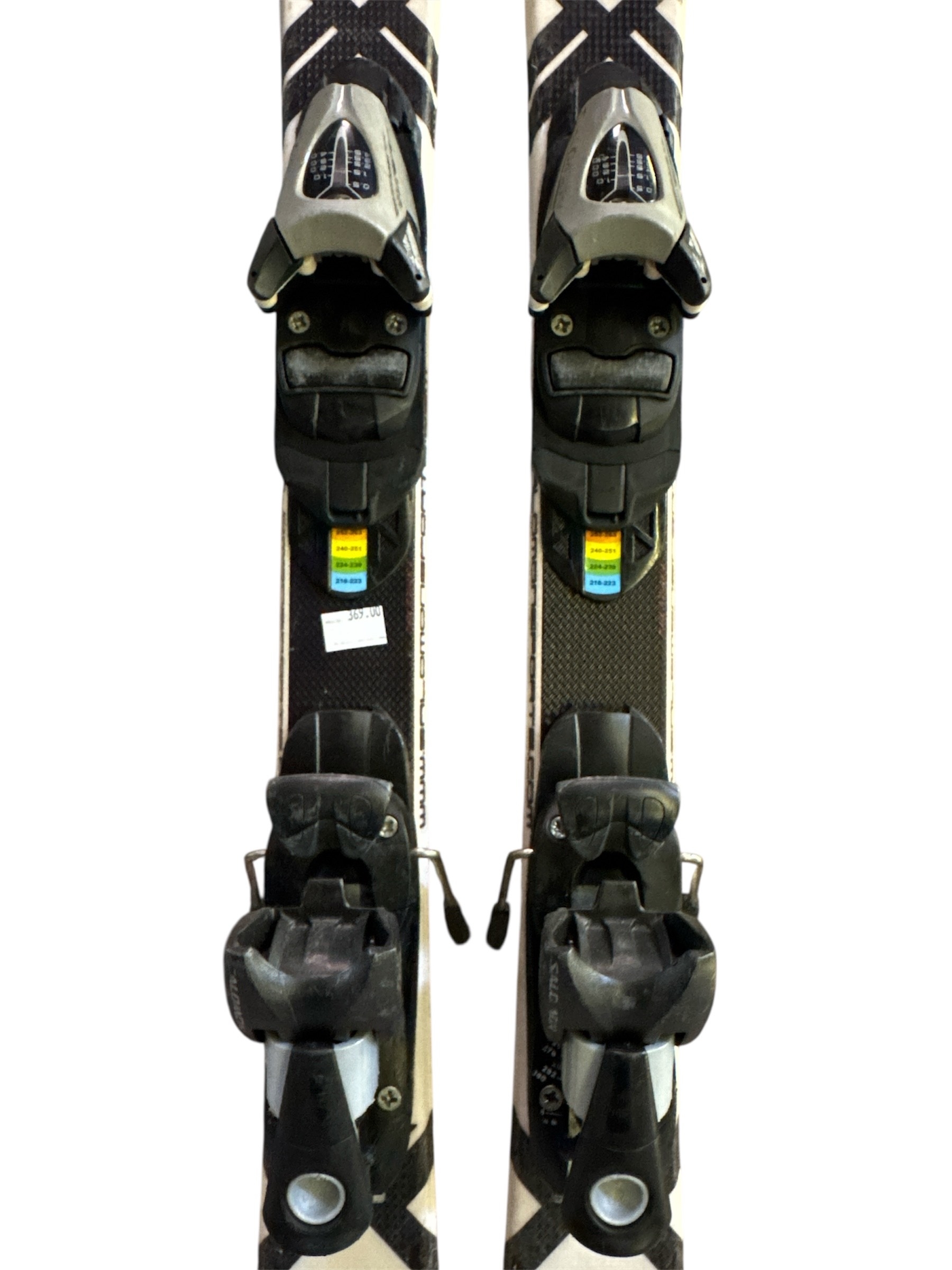 NARTY SALOMON X-WING FURY JR 100CM + WIĄZANIA SALOMON UŻYWANE