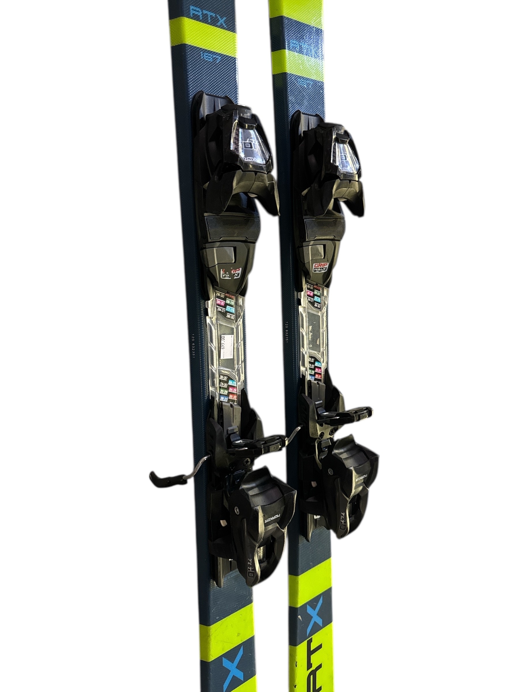 NARTY BLIZZARD RTX 167CM + WIĄZANIA MARKER 10 TLT GW UŻYWANE