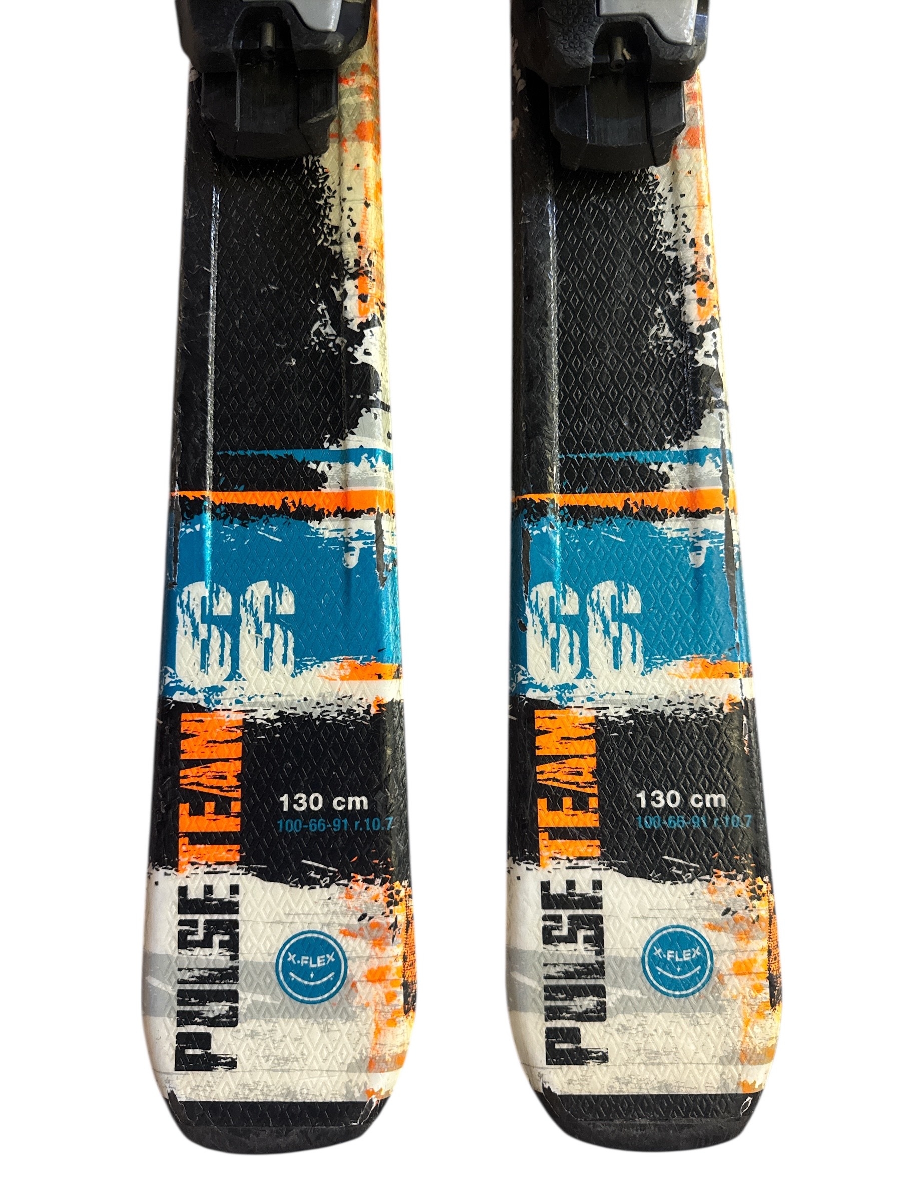 NARTY TECNO PRO PULSE TEAM 66 130CM + WIĄZANIA TECNO PRO 7,5 UŻYWANE