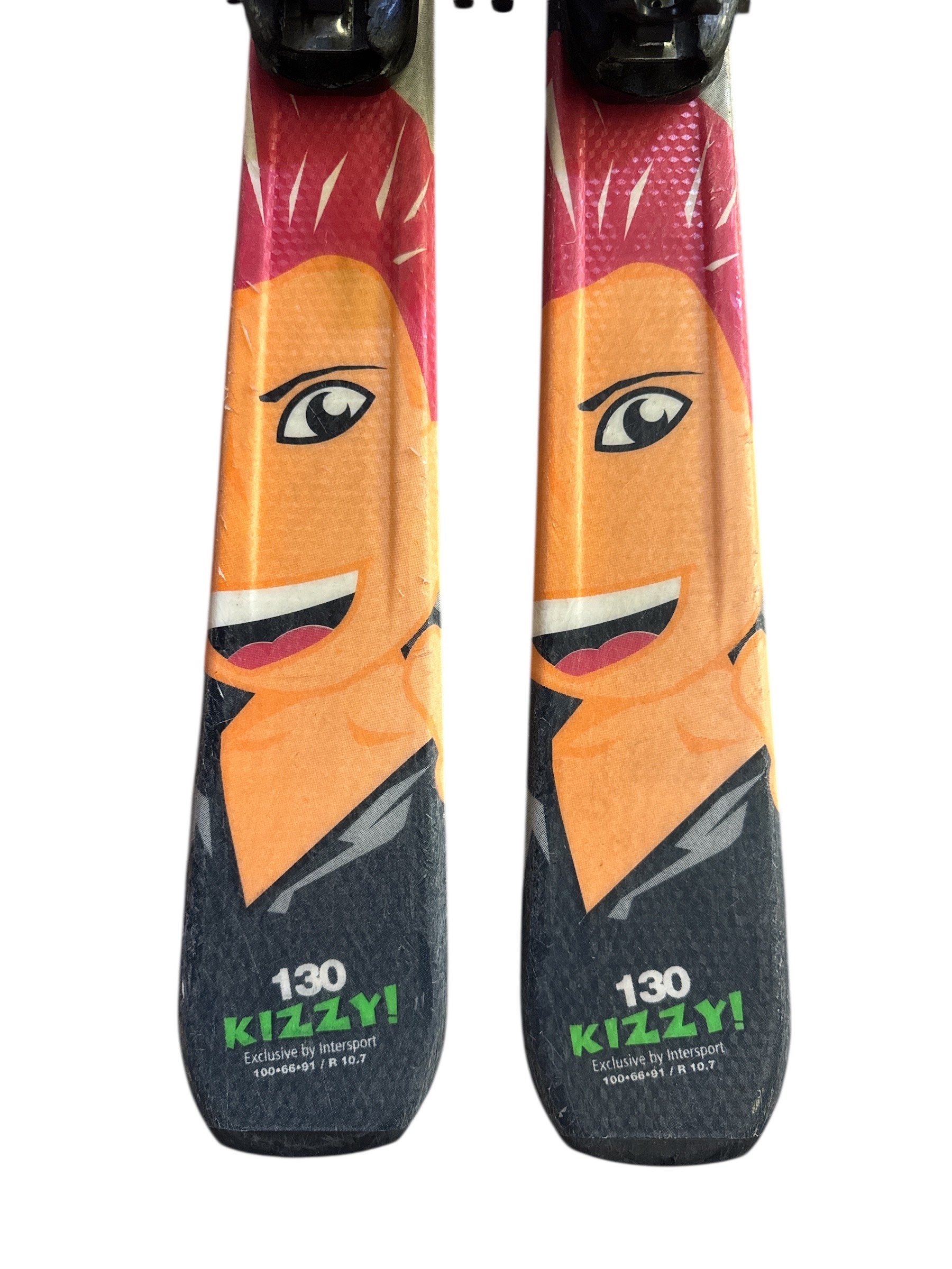 NARTY TECNO PRO KIZZY 130CM + WIĄZANIA TECNO PRO 4,5 UŻYWANE