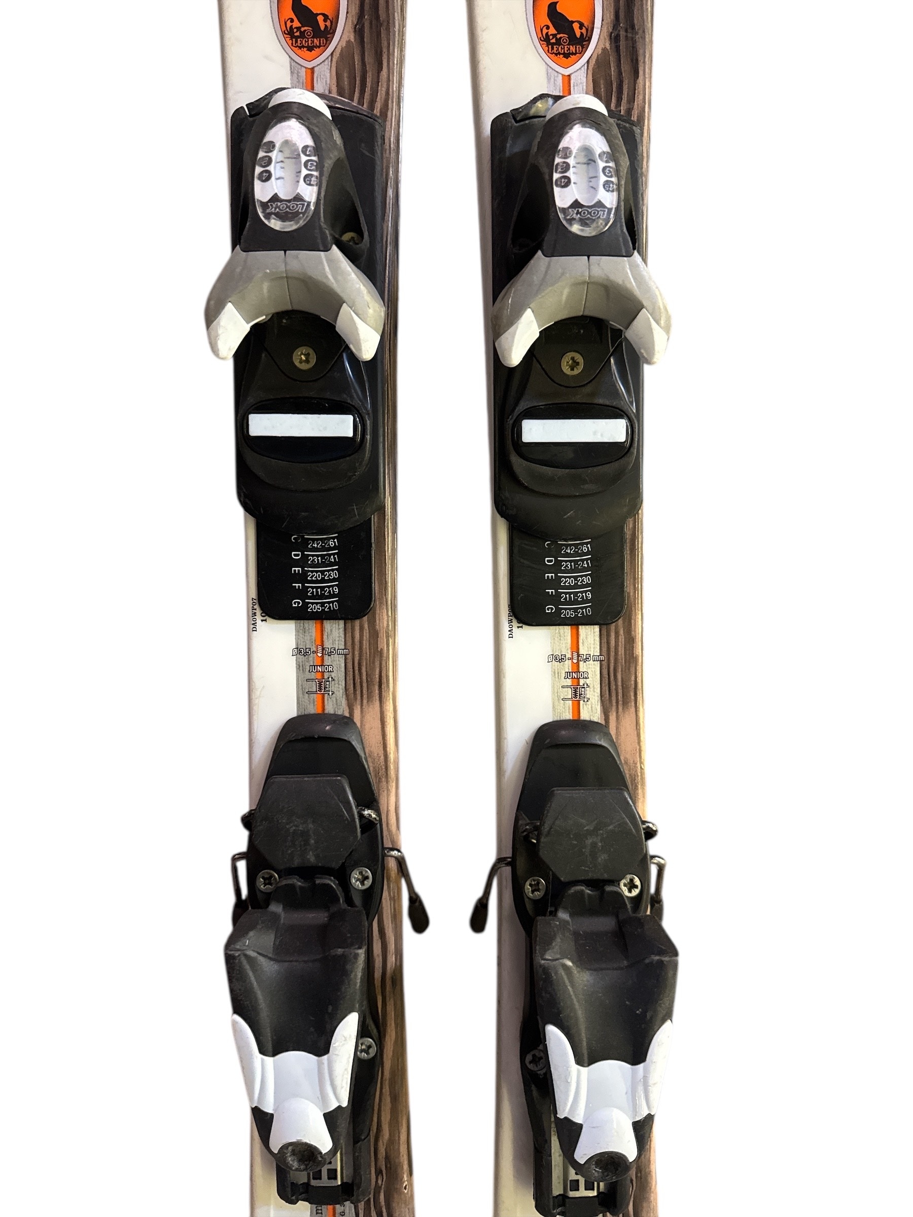 NARTY DYNASTAR LEGEND BIG DUMP 100CM + WIĄZANIA LOOK UŻYWANE