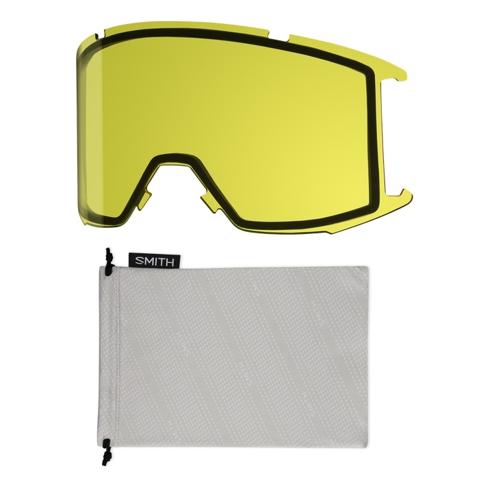 GOGLE SMITH SQUAD BLACK CHROMAPOP EVERYDAY RED MIRROR + DODATKOWA SZYBA YELLOW 2026