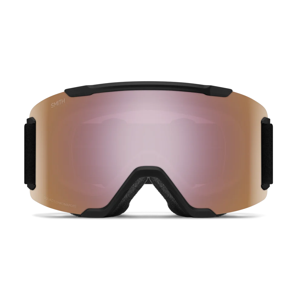 GOGLE SMITH SQUAD 2 BLACK CHROMAPOP EVERYDAY ROSE GOLD MIRROR + DODATKOWA SZYBA CHROMAPOP STORM BLUE SENSOR MIRROR 2027