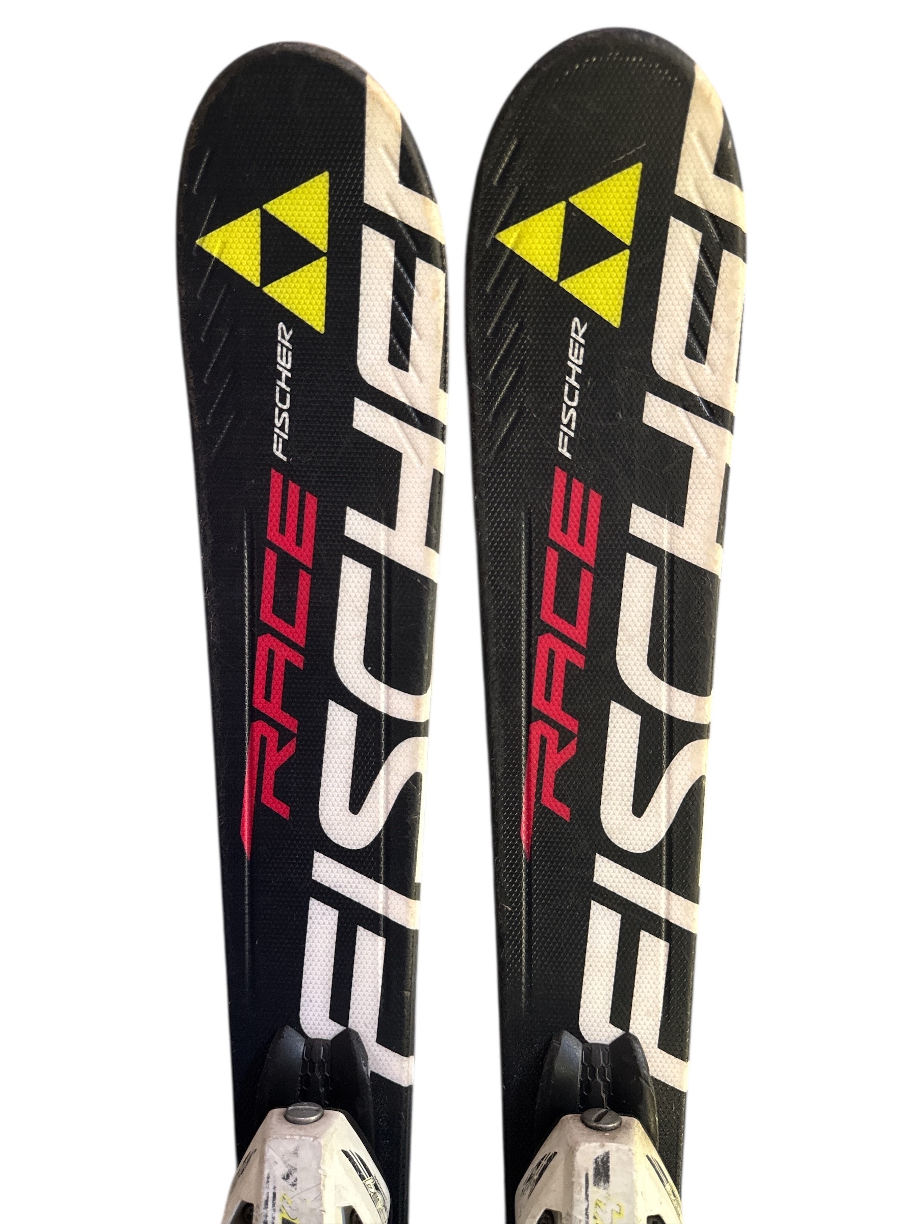 NARTY FISCHER RC4 RACE 100CM + WIĄZANIA FISCHER FJ4 UŻYWANE