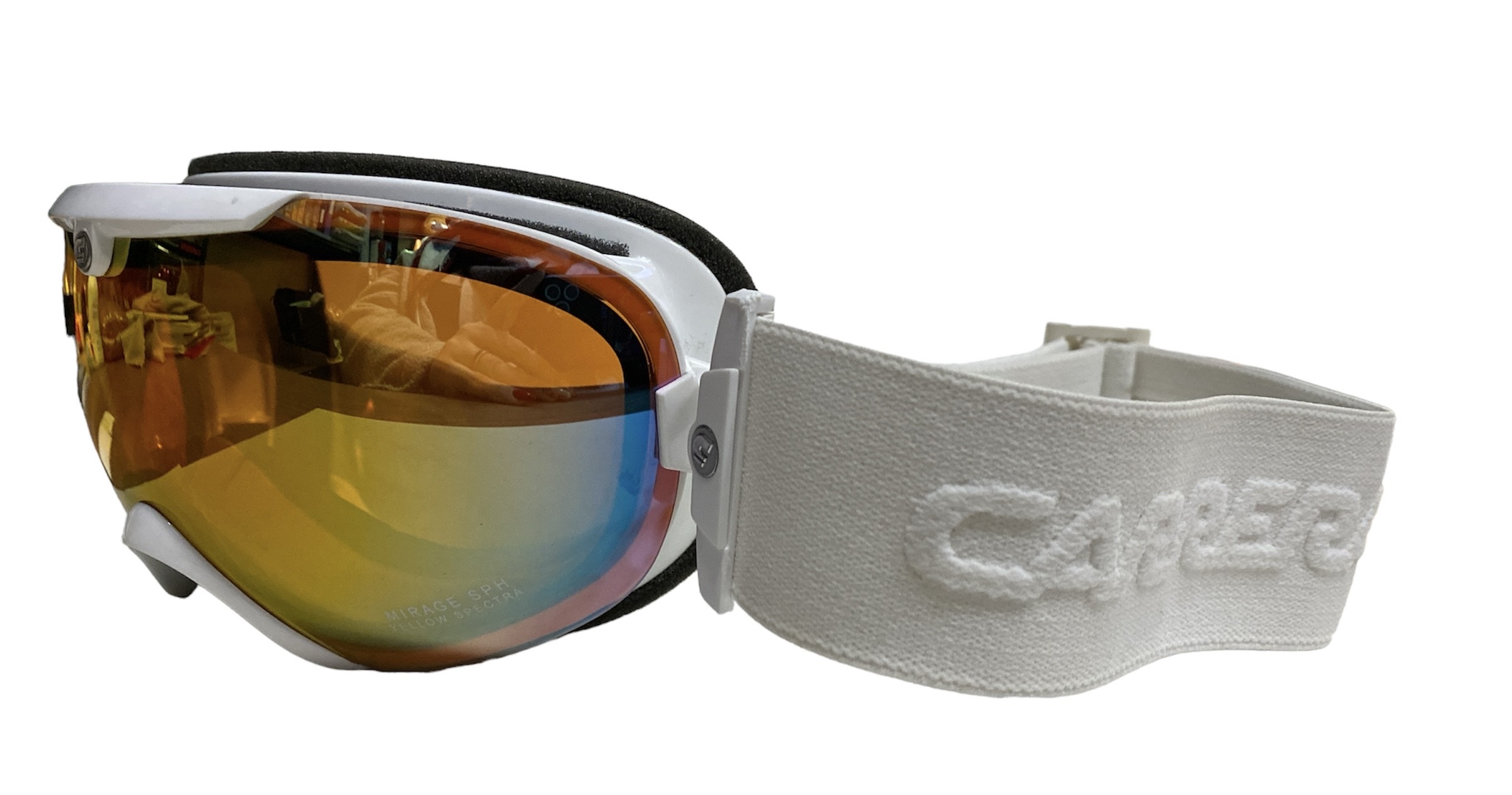 GOGLE CARRERA MIRAGE SPH WHITE YELLOW SPECTRA (EKSPOZYCJA)