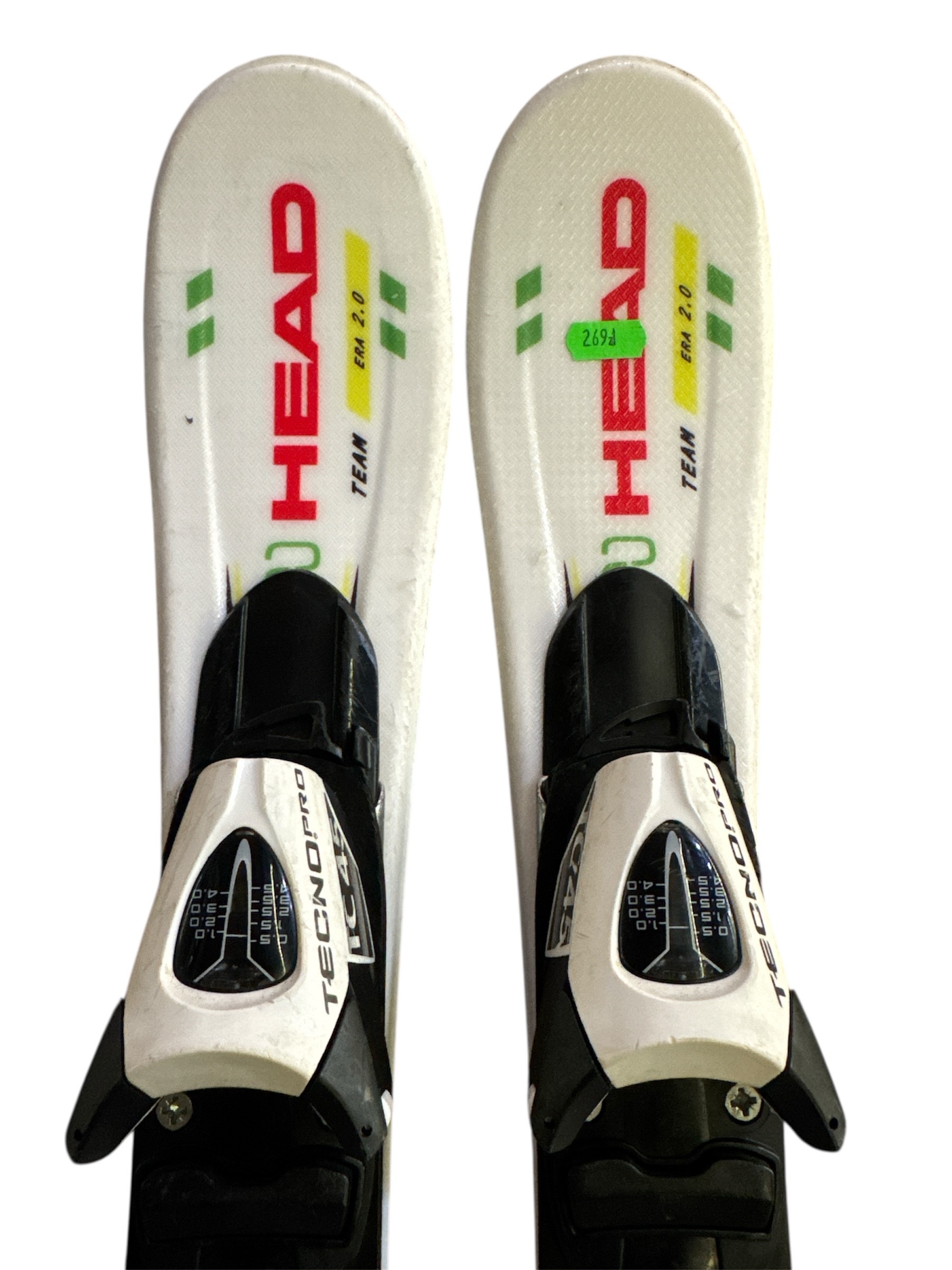 NARTY HEAD JR SUPER SHAPE ERA 2.0 67CM + WIĄZANIA TECNO PRO UŻYWANE