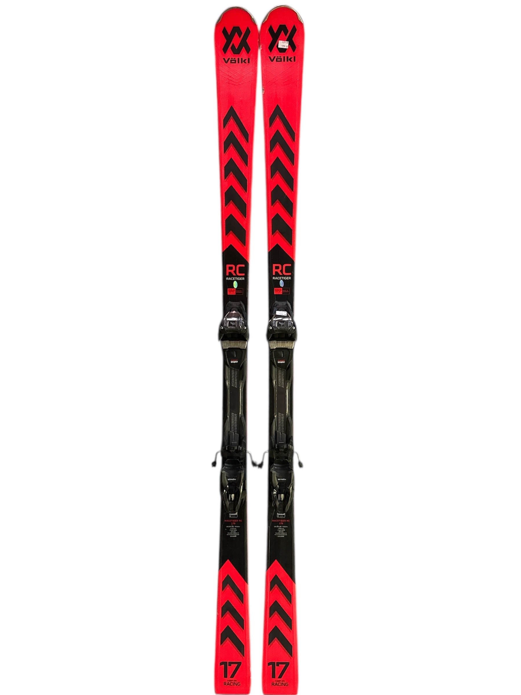 NARTY VOLKL RACETIGER RC 179CM + WIĄZANIA MARKER MOTION 10 GW UŻYWANE