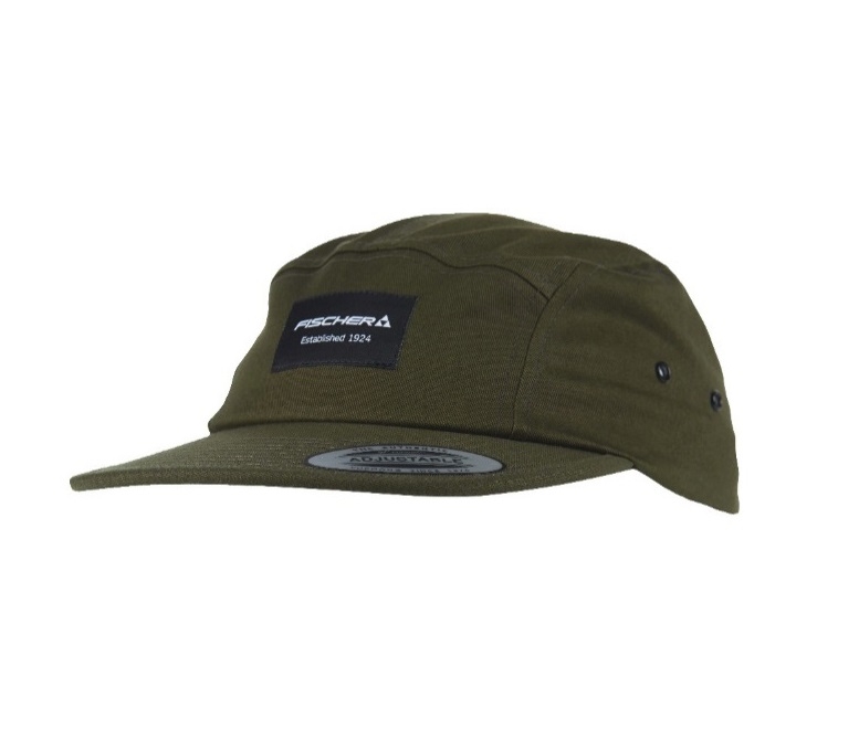 CZAPKA Z DASZKIEM FISCHER CAP 5 PANEL OLIVE 1924