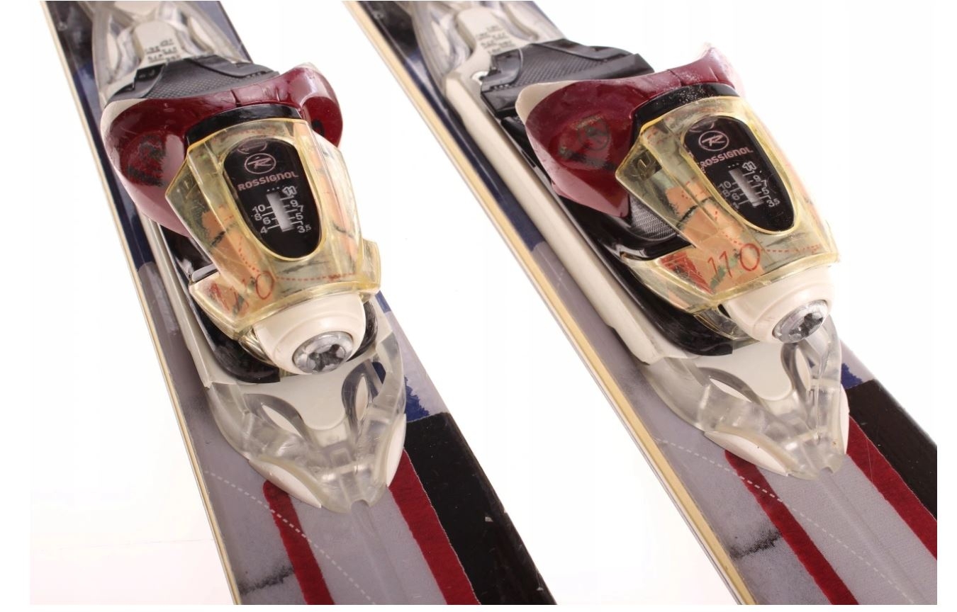 NARTY ROSSIGNOL UNIQUE 2 LTD 149CM + WIĄZANIA ROSSIGNIOL 100 UŻYWANE