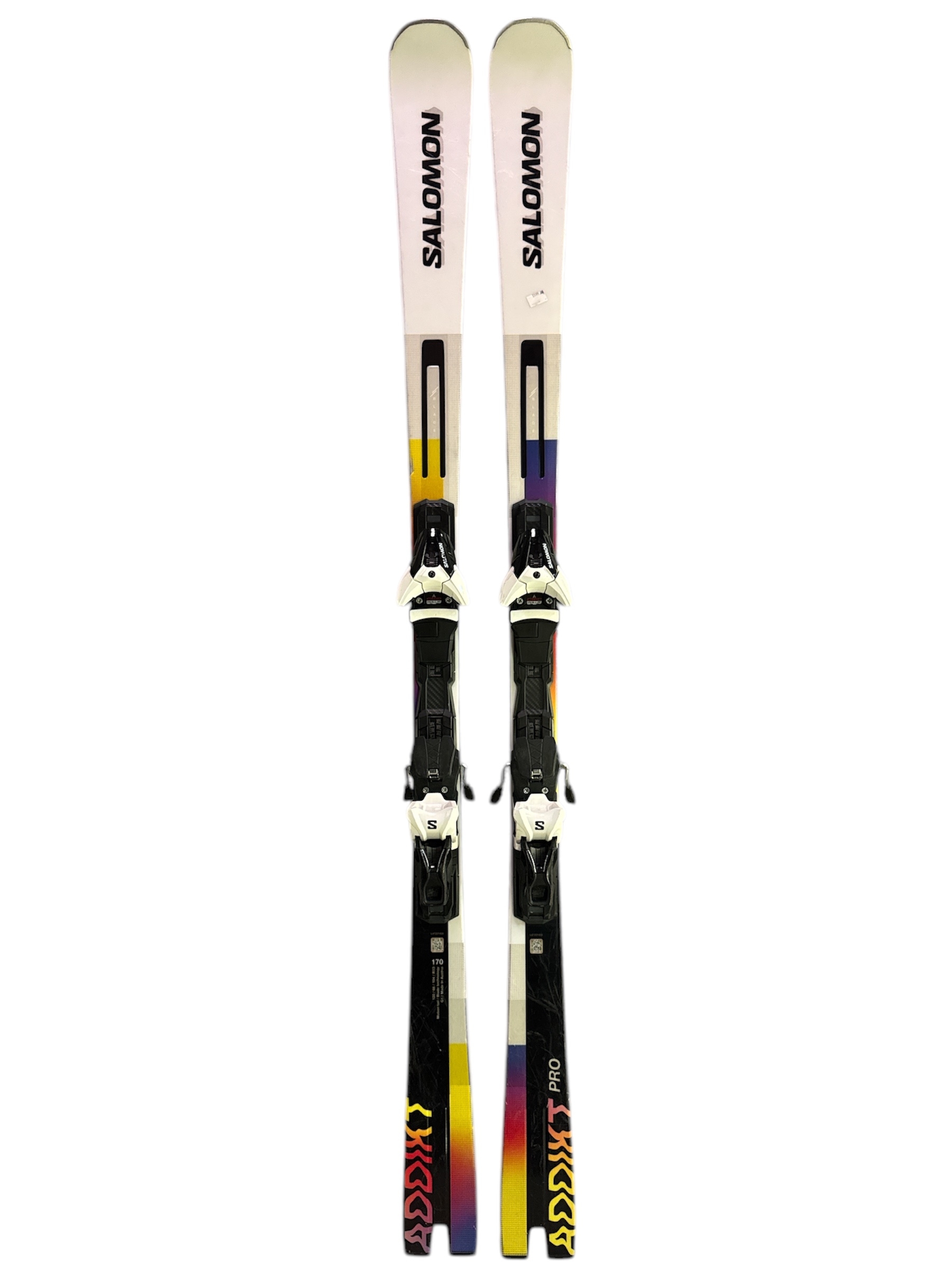 NARTY SALOMON ADDIKT PRO 2024 170CM + WIĄZANIA SALOMON Z12 UŻYWANE
