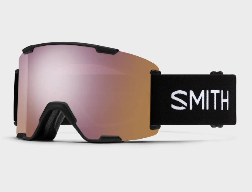 GOGLE SMITH STASH XL BLACK CHROMAPOP EVERYDAY ROSE GOLD MIRROR DODATKOWA SZYBA CHROMAPOP STORM BLUE SENSOR 2027