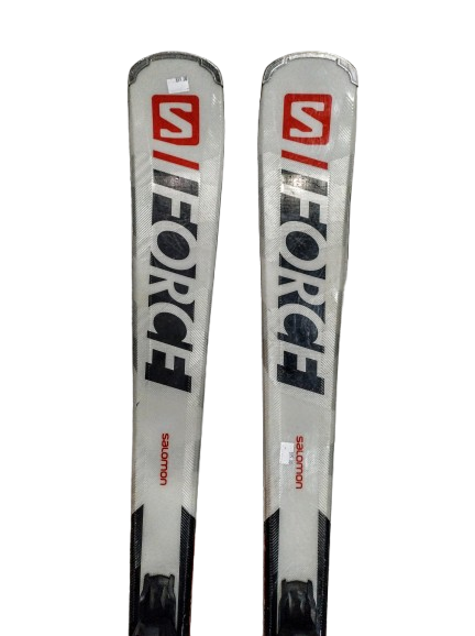 NARTY SALOMON S FORCE X6 160CM + WIĄZANIA SALOMON L10 UŻYWANE
